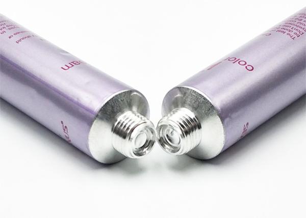 Light Weight Aluminum Cosmetic Packaging D28MM With Strong Anti Leakage Function