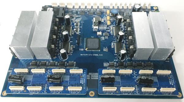 Usb3.0 I3200 Inkjet Printer Board Four Head For White Ink Pyrography Printer