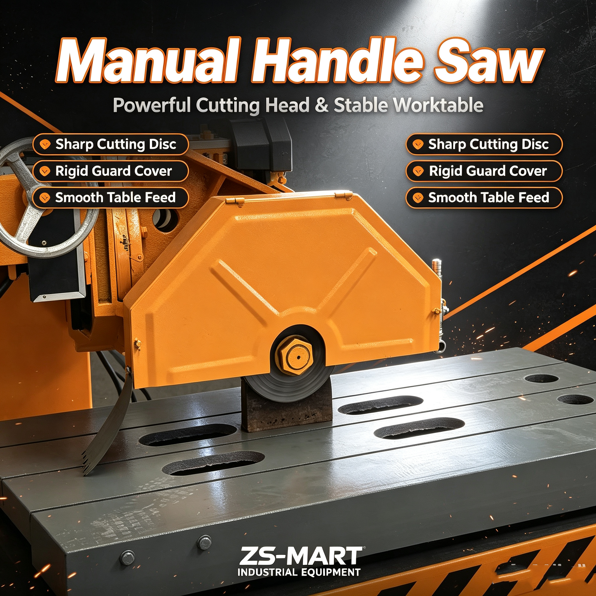 High Capacity Chamfer Saw with 11KW Motor and Blade Size Ranging from 350 to 400mm for 45 Degree Chamfer Cutting and Stable Rotation Rate