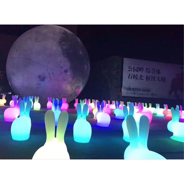 LED colorful light Yutu Mid-Autumn Festival moon rabbit modeling lighhting landscape lamps