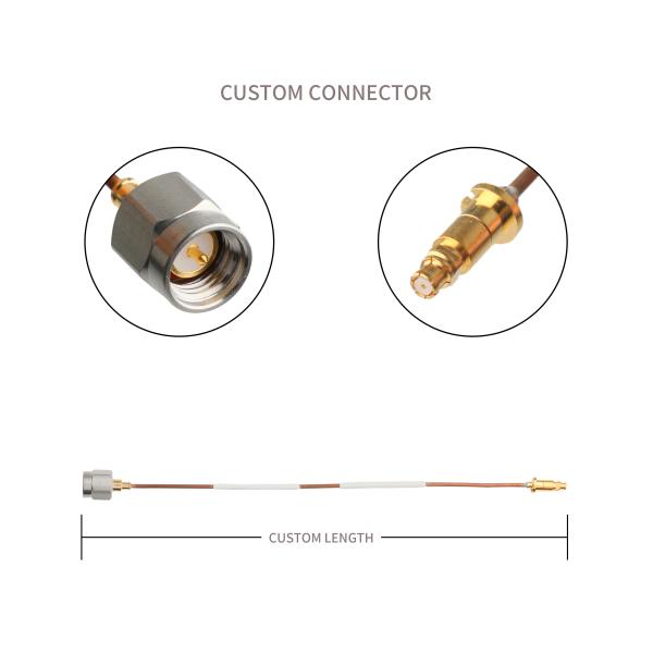 0.047 20г Соответствующий требованиям Rohs полужесткий коаксиальный кабель 1000 вольт