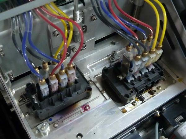1440Dpi 1700mm Eco Solvent Printing Machinery for PVC Vinyl CMYK