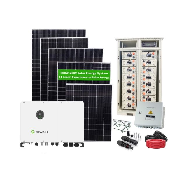 Photovoltaic 50KW on Grid Complete Solar System Commercial Grid Tired Solar System Kit 50Kva Solar Energy System