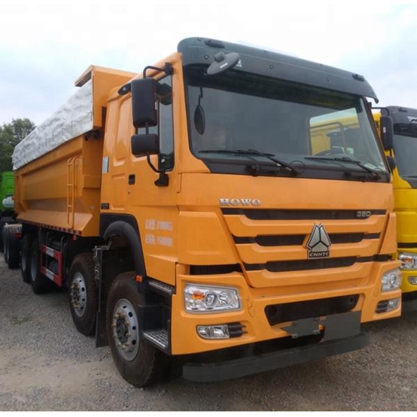 Sinotruk Howo 50 Ton Dump Truck / 8x4 Tipper Truck With HW76 Cabin One Sleeper