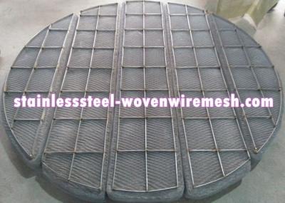 Duplex Steel Knitmesh Demister , Moisture Eliminator Filter High Impact Strength