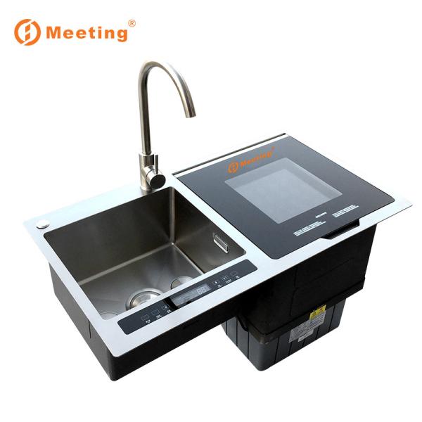 Sink Dishwasher 6 Sets Bowl Brush Machine 220V / 50Hz Black Color