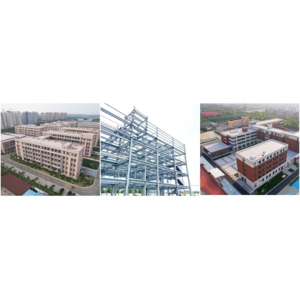 Soundproof 3 Story Steel Building Pre Fabricated Workshop School