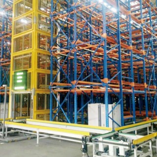 EBILTECH Smart Warehouse Automated Pallet Four Way Shuttle System