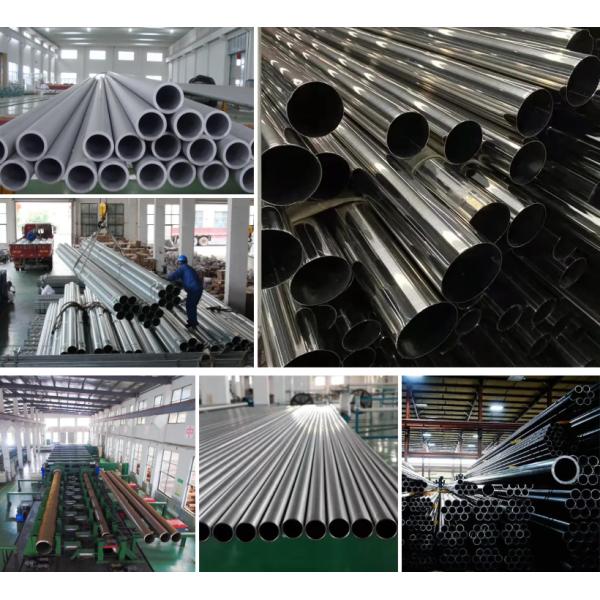 EN 1.4550 1.4477 Stainless Steel Tube Black Surface 2'' 6'' 8'' 20'' Diameter