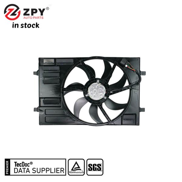 ZPY 5Q0121203DE Ventilateur électrique avec collecteur de vent pour Volkswagen Golf R