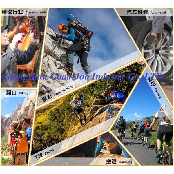 Нитрил Sandy удара месторождения нефти HPPE покрывая удар TPR анти- отрезал устойчивые перчатки