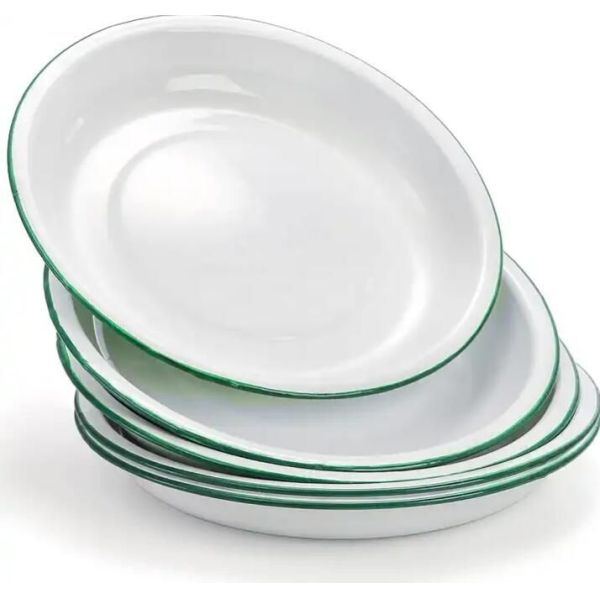 Flower Themed Porcelain Dinnerware Set Luxury Ceramic Deep Enamel Dinner Plates