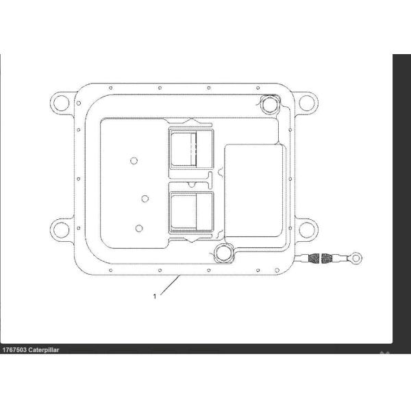 Electronic Control Unit ECM ECU 130-7481 176-7503 1307481 1767503 For CAT 3512B Diesel Engine Spare Parts