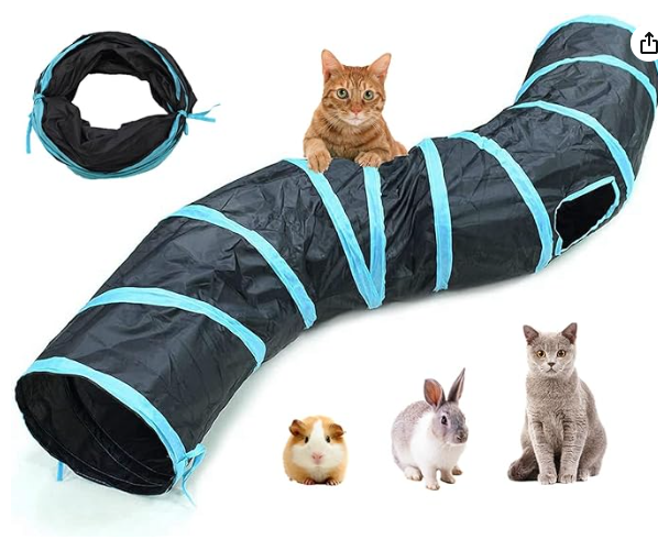 OEM/ODM Interactive Cat Funny Toy 4 Way S type Cat Tunnel Collapsible Pet Extra Large