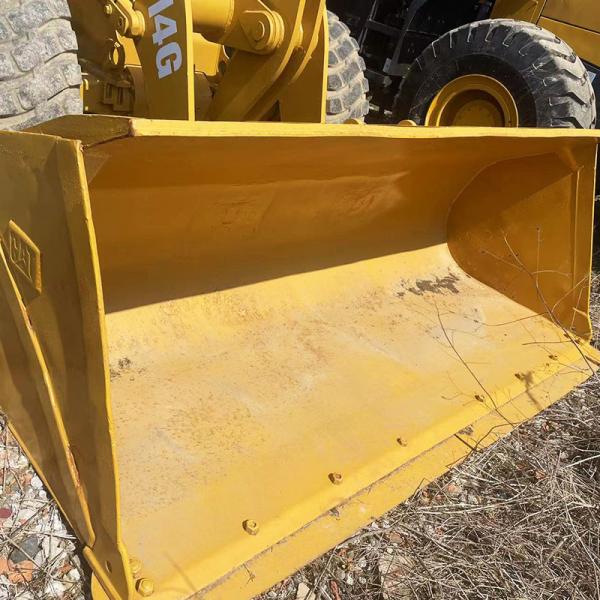 914G Used CAT Loader 71kw Rated Power 8 Tonnage 1.4m3 Bucket Capacity Good Condition