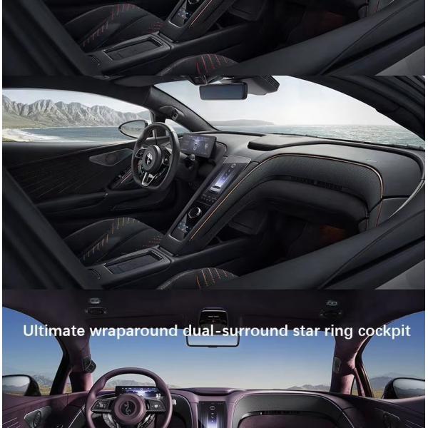 Byd Electric Car 2 Seats Yangwang U9 Pure Electric Luxury Sports Car 300km/H Max Speed
