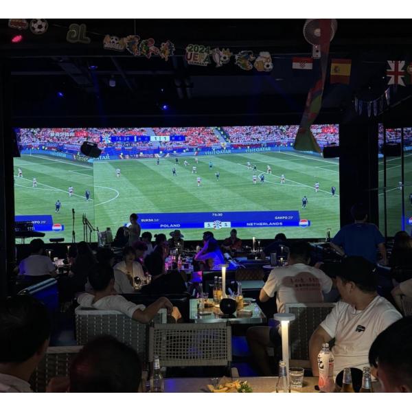 Гибкий водонепроницаемый светодиодный дисплей высокой четкости с размером модуля 250 * 250 мм и функцией без смазки