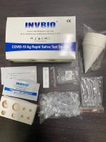 Essai 100% rapide de Covid 19 de spécificité Kit Saliva Spit Test Card