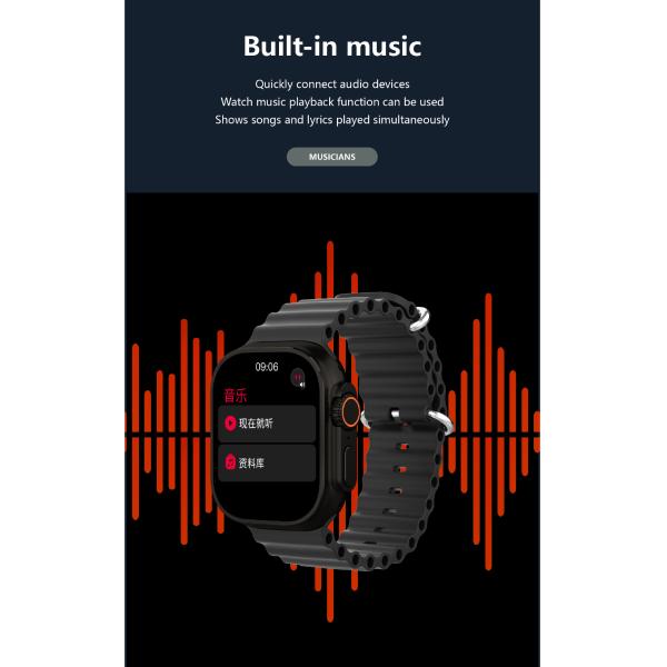 Hello Watch 4 4G Smart Watch AMOLED Wifi Network Men Photo Album 16GB ROM 2G RAM Bluetooth Call
