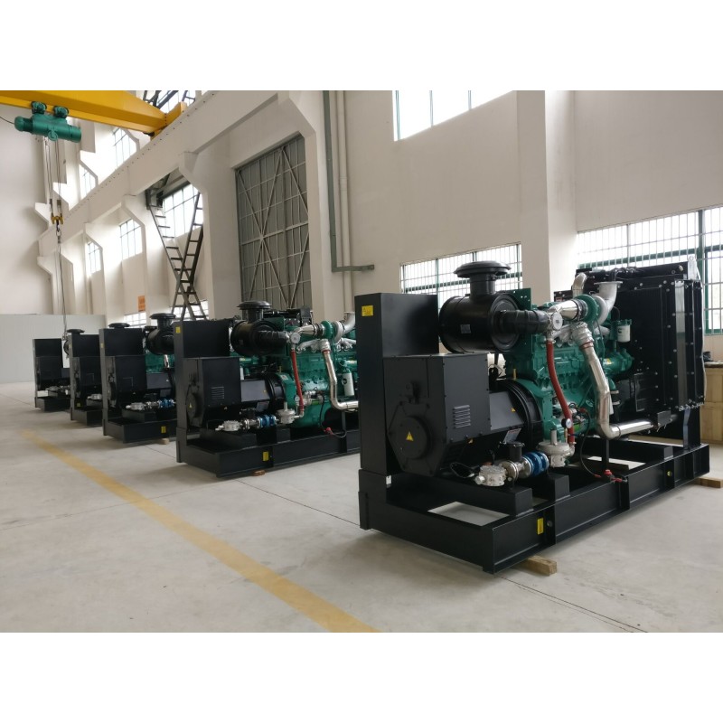 250kva Open Type Natural Gas Generator Set With Original Cummins Engine Stamford Alternator