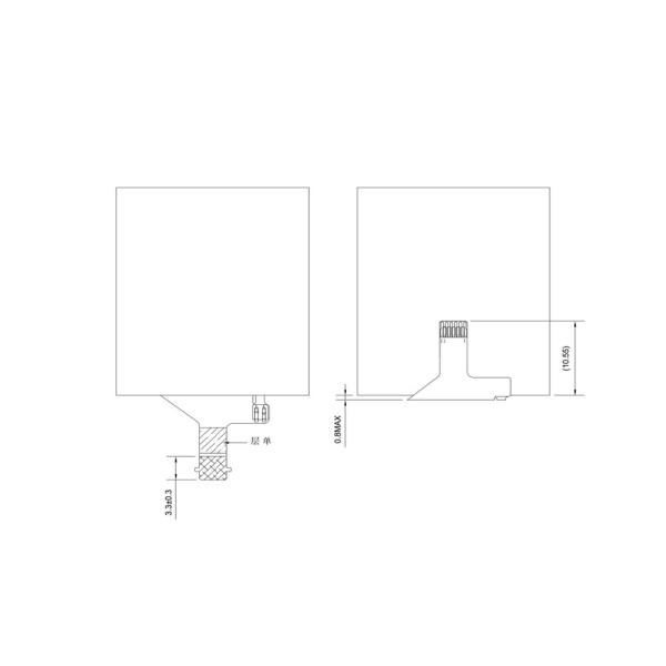 Небольшой 4линейный дисплей СПИ ИПС ТФТ ЛКД с направлением просмотра 80 градусов