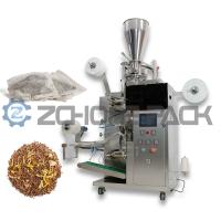 Tea Bag Packing Machine Marinade Tea Herbs Flower Spices Nylon Fabric Triangle Tea Bags Four Corners