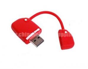 movimentações bonitos do flash de USB da bolsa elegante