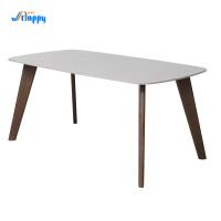 1600*850mm Moderne Noir Type fixe Table à manger en céramique, découpée sur mesure