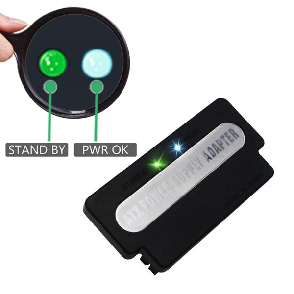 ATX 24Pin Female To 24pin Male 90 Degree Power Adapter