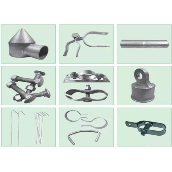 2.4meters Length black color PVC Coated Chain Link Fence for safety barriers