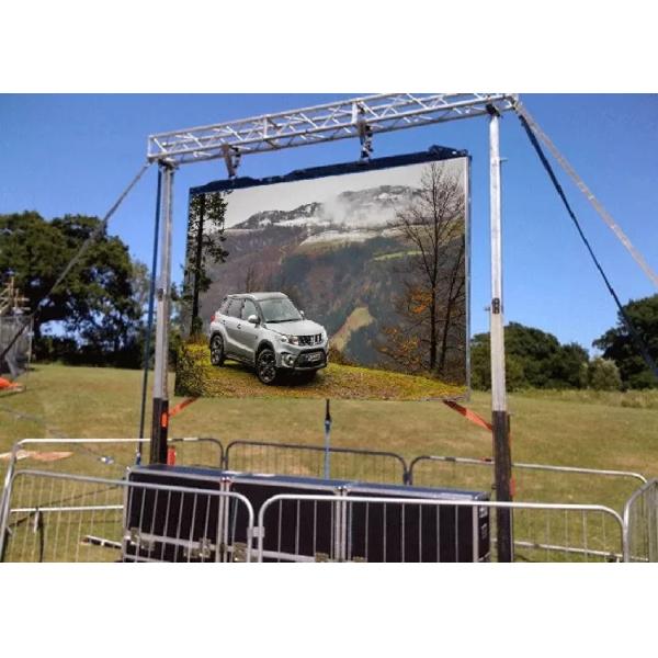 На открытом воздухе передвижное вися арендное табло СИД П10 водоустойчивое