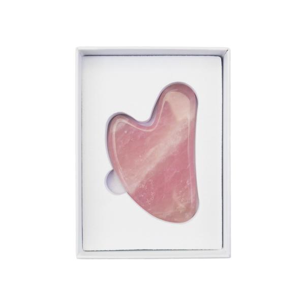 ROHS Pink Body Massage Jade Gua Sha Stone Rose Quartz Gua Sha Stone