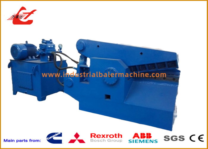 Customizable Scrap Metal Alligator Shear For Manufacturing Plant With 1200 KN Force And 800 Mm Blade Length