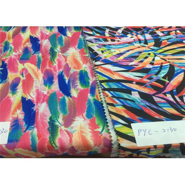 Colorful Designs Recycled Lycra Fabric Semi Dull For Graphic Pant