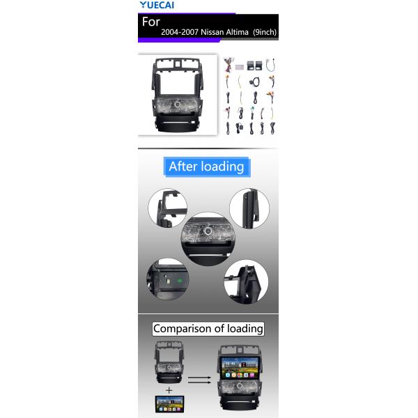 Nissan Altima Car Multimedia Player с сенсорным экраном 9 дюймовый универсальный андроид-плеер