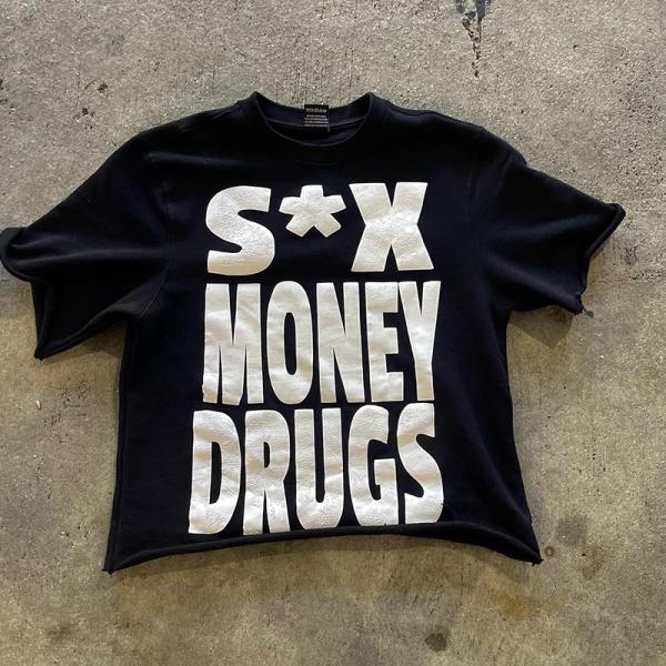 Impresión de logotipo personalizado de camiseta de cajas de plástico de caída de hombro más tamaño de los hombres de peso pesado camiseta de gran tamaño fabricante de camisetas para hombres