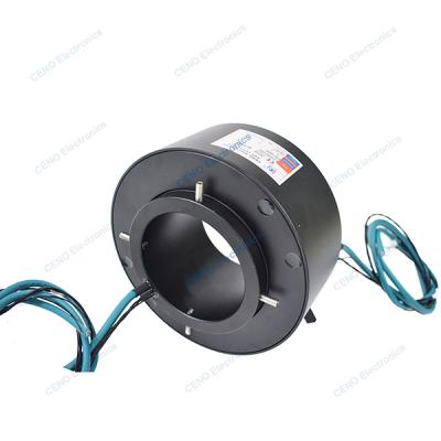 Through Bore Industrial Slip Ring with Electric Power and CANBus Signal