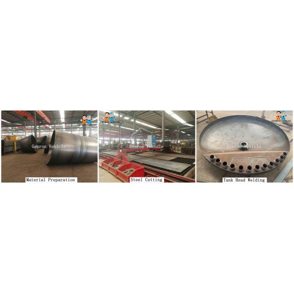 3 Axles Petroleum Tanker Truck Trailer 60000 Liters 6 Compartments Exported To Mauritania