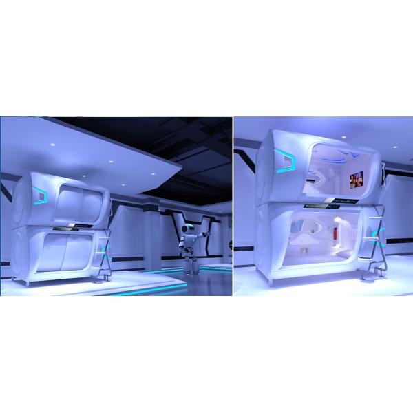 Unique Capsule Bunk Bed New Modern Space Design Air Conditioner For Pod Hotel