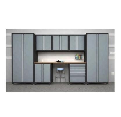 1.0mm 1.2mm 1.5mm aço laminado a frio armário de ferramentas de garagem de metal com rolos opcionais