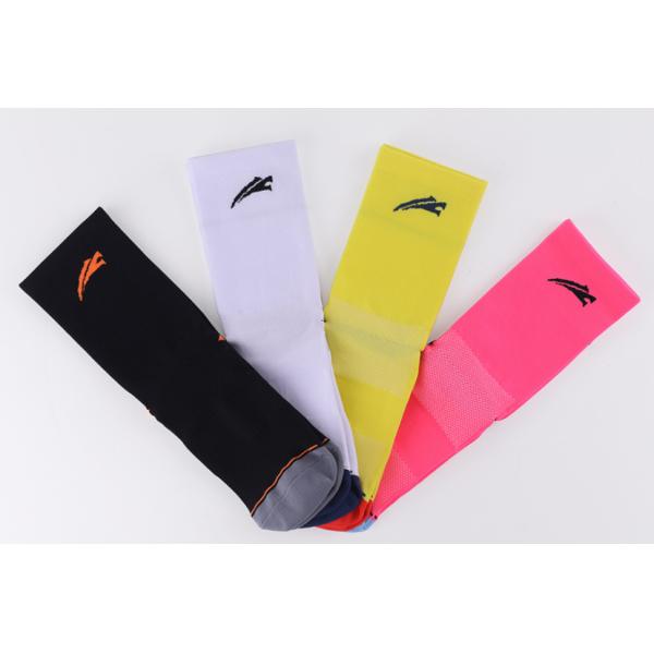 Snagging Resistance Custom Made Sports Socks / Mens Football Socks