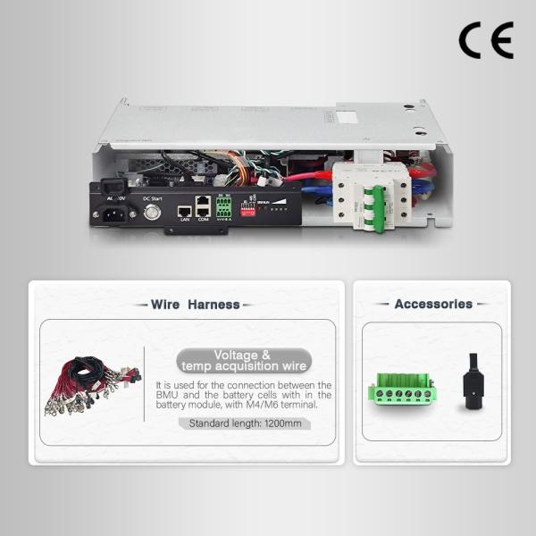 Sistema de Gerenciamento de Bateria BMS 75S Para Sistema de Armazenamento de Energia ESS 240V 100A