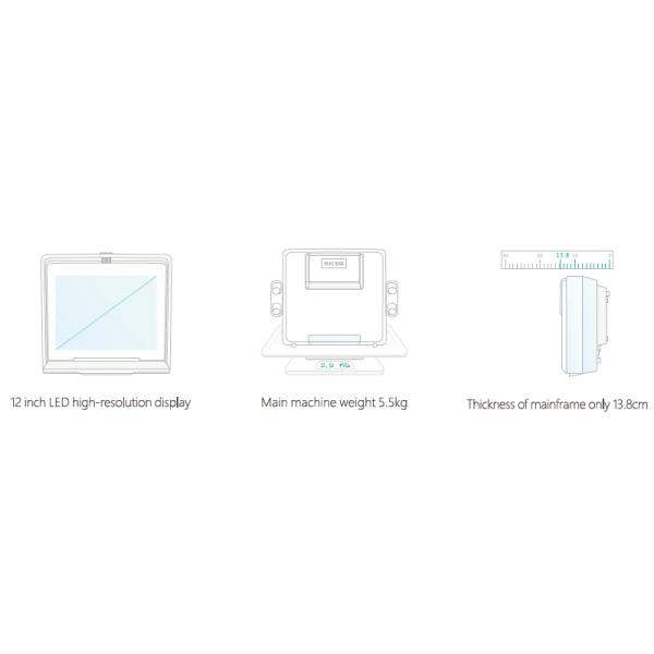 Notebook Type Color Doppler Ultrasound Scanner Usg For Human / Veterinary