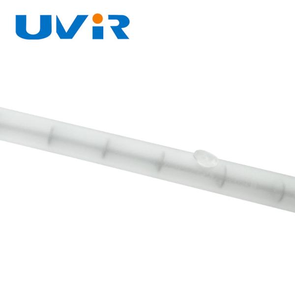 Lampe infrarouge quartz monocylindre 8-14mm pour durcissement 200-4000W
