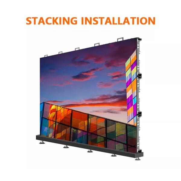 Сцена Коммерческая аренда LED дисплейный экран шкаф P3.91mm