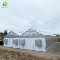 Resistente à neve, totalmente iluminado, deprivação de cogumelos, estufa automática com sistema hidropónico