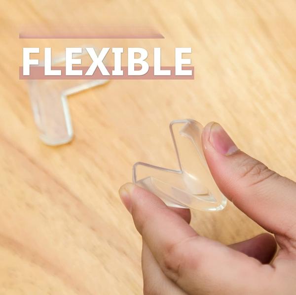 Baby Proofing L Shape Safety Corner Guards For Tables Clear Corner Protectors