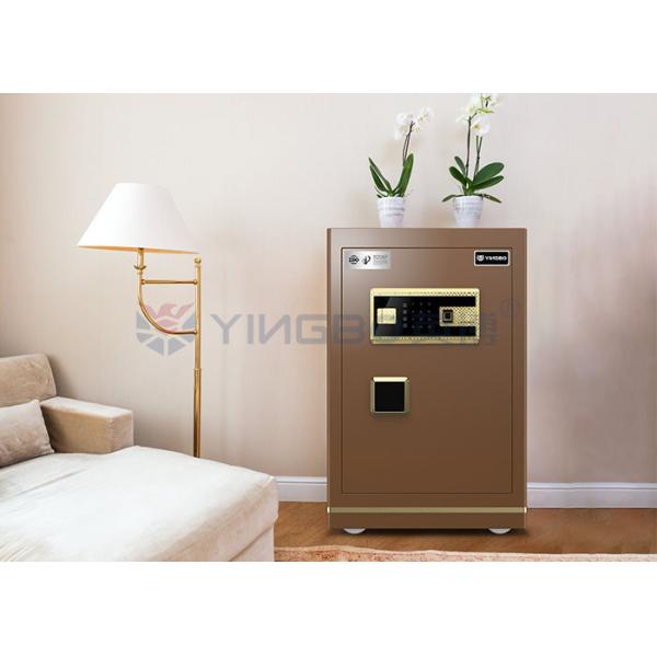 Dual Alarm Office Small Safe Deposit Box OEM H600mm Smart Fingerprint Lock