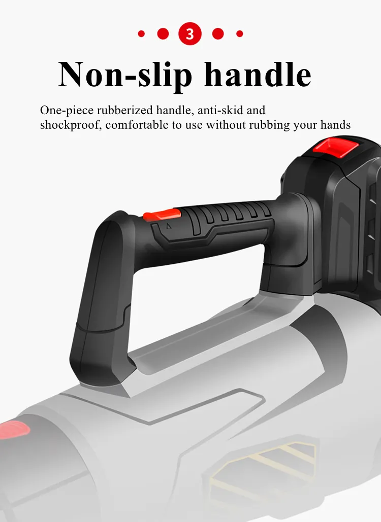 Electric Cordless Garden Leaf Blower Battery Powered For Lawn Care