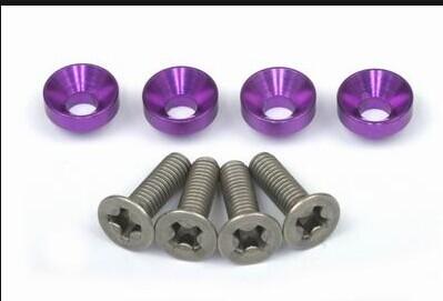 Racing Bicycles Taper Head Bolt M6 Titanium Automotive Parts With Cone Sets